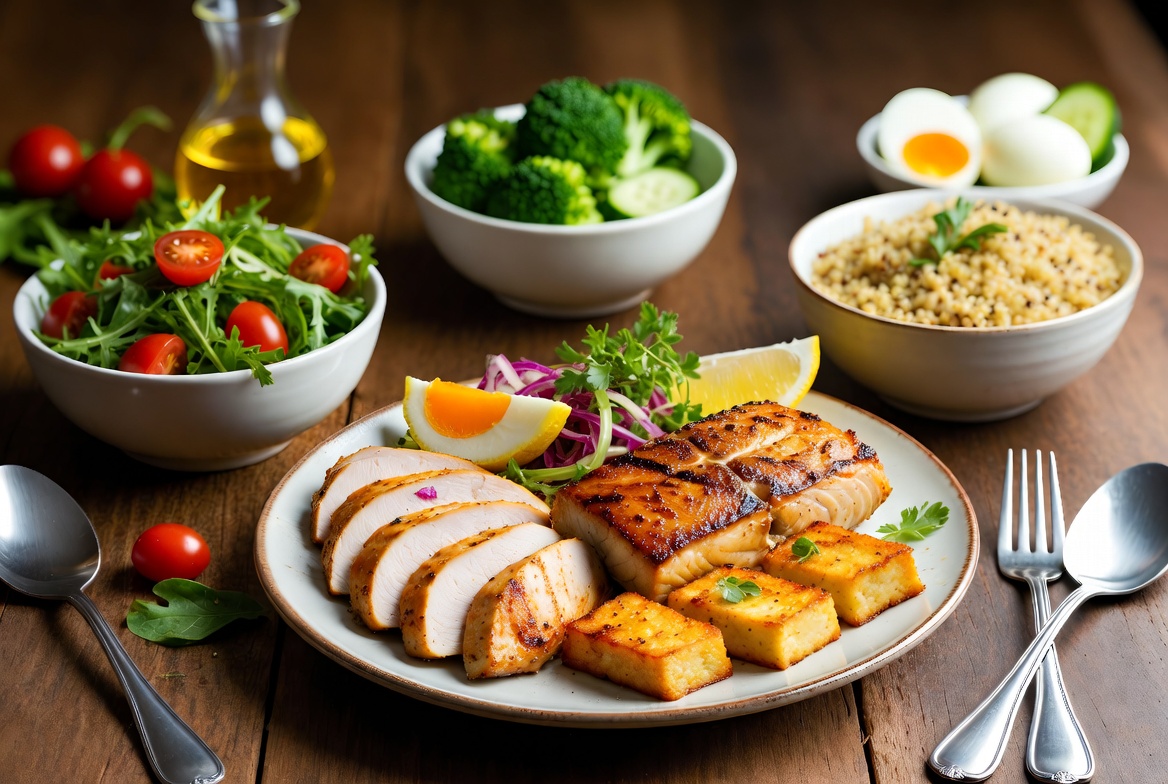 High protein meal plan for weight loss